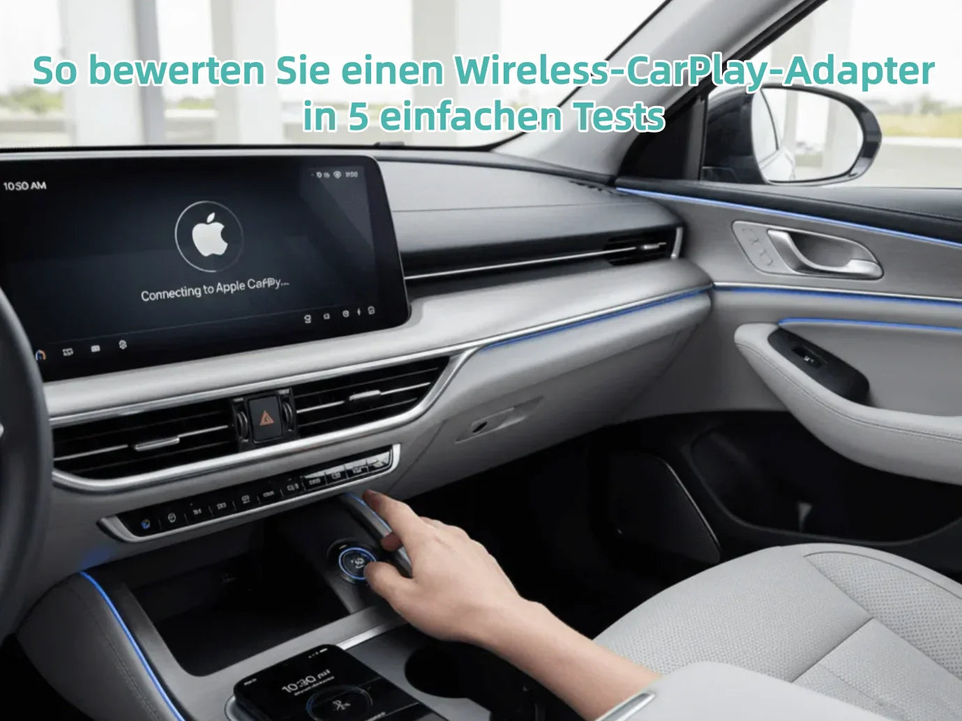 Wie bewertet man einen Wireless-CarPlay-Adapter? 5 Tests, die Sie selbst nachstellen können