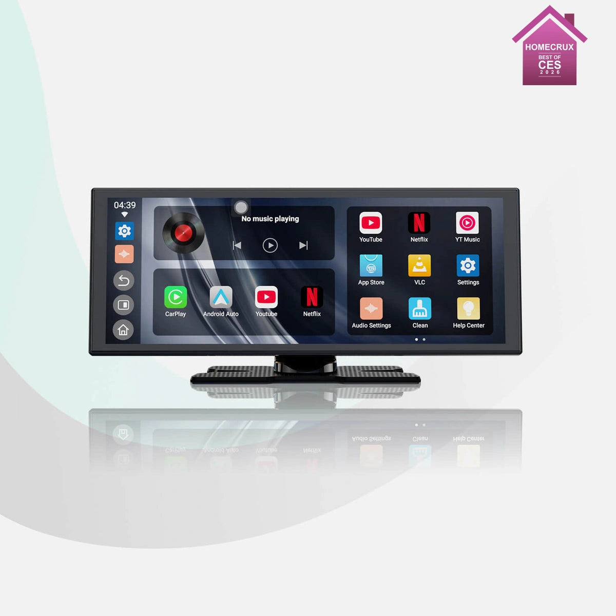 Ottocast® ScreenFlow Wireless CarPlay and Android Auto Display