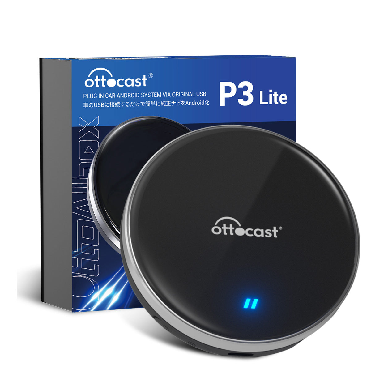 OttoAibox P3 Lite CarPlay AI Box - Ottocast Germany