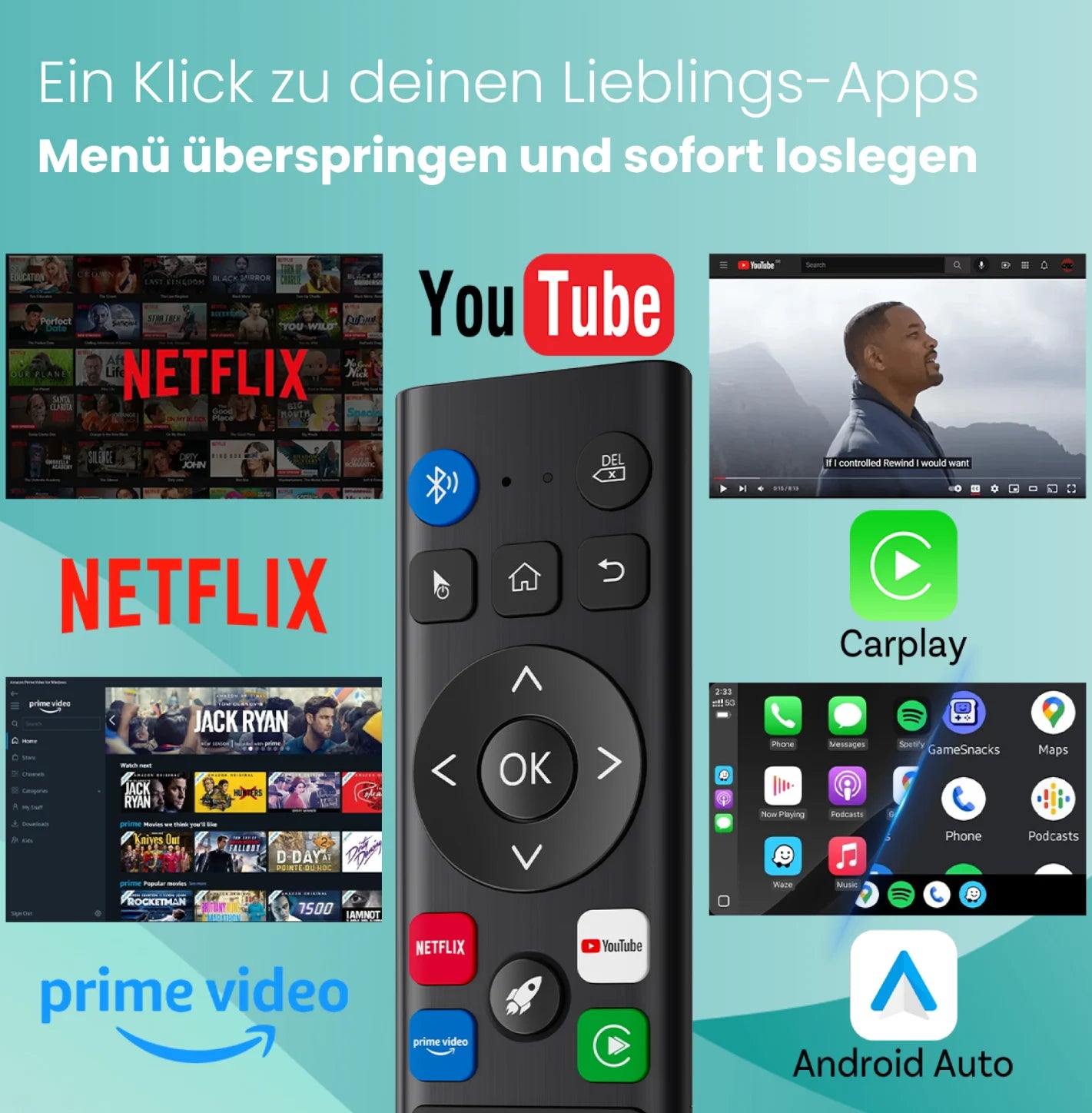Wireless remote control