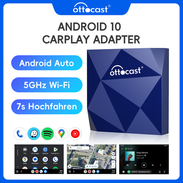 A2Air Kabelloses Android Auto Adapter für Android