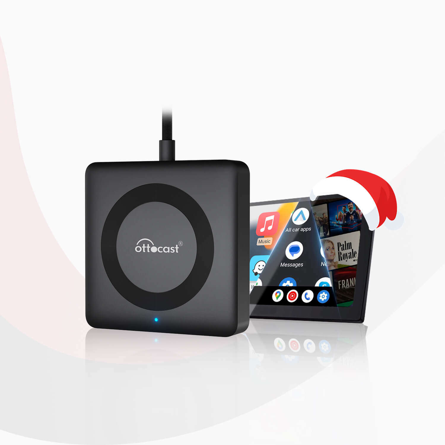 Car Tv Mate Max IV Universal - Kabelloses CarPlay & Android Auto mit HDMI-Multimedia