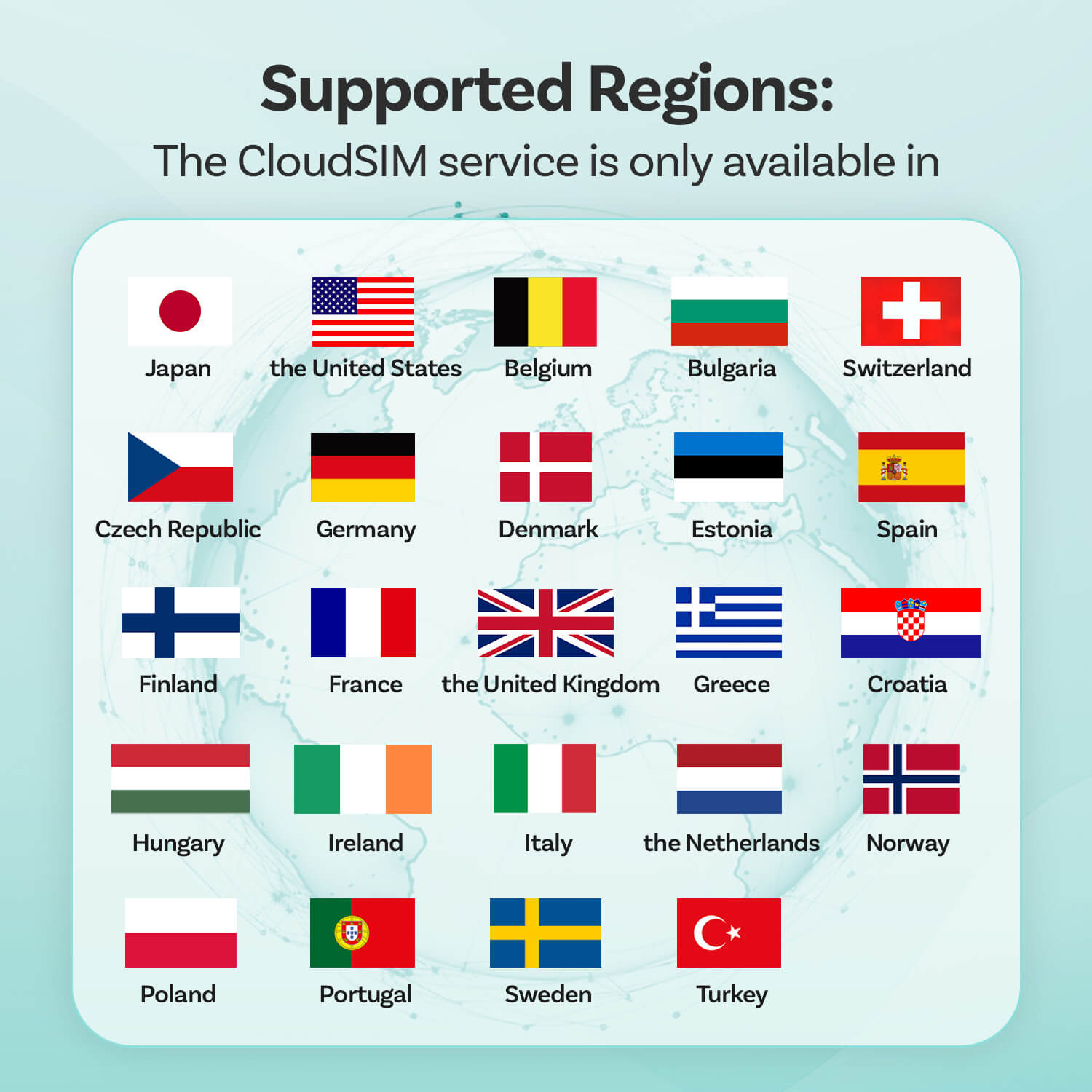OTTOCAST® CloudSIM 10GB/30GB/60GB/120GB