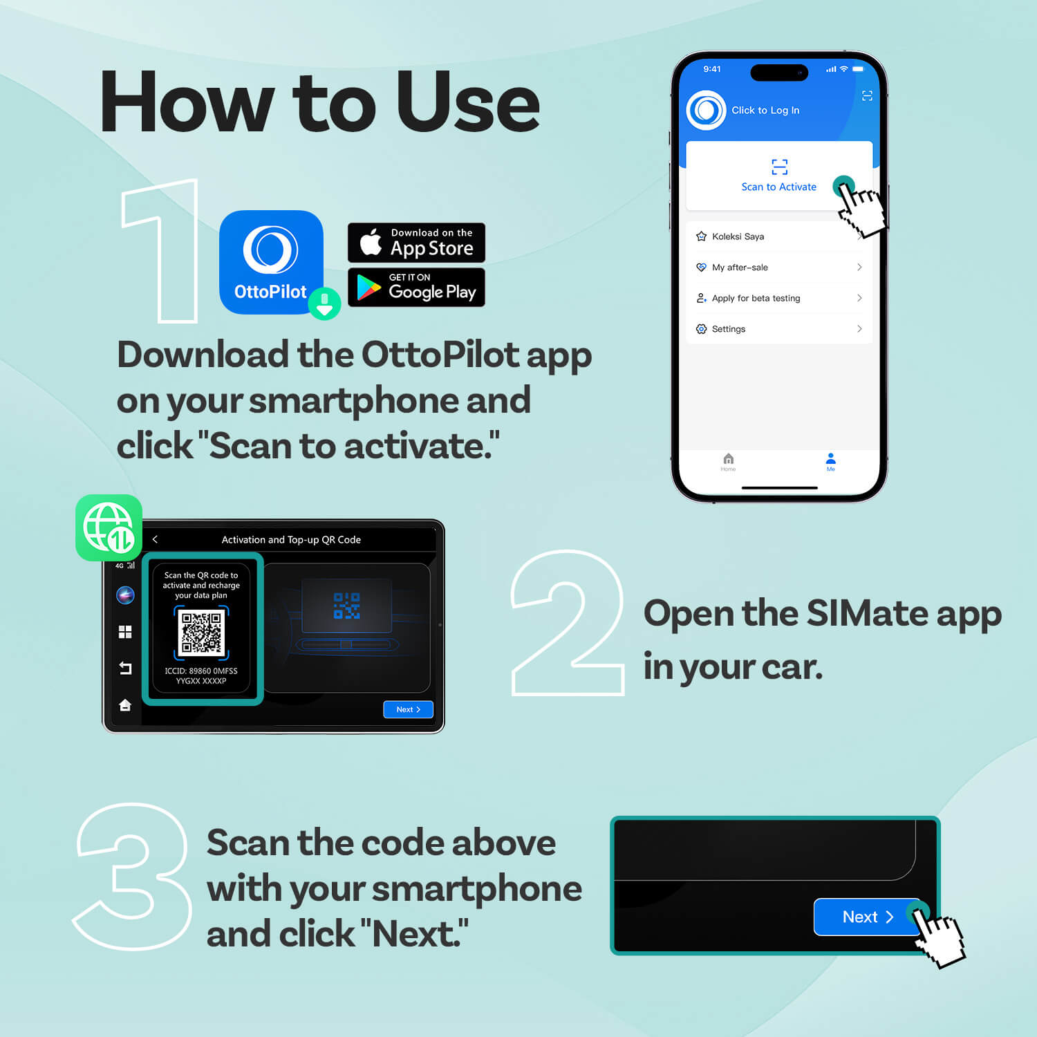 OTTOCAST® CloudSIM 10GB/30GB/60GB/120GB