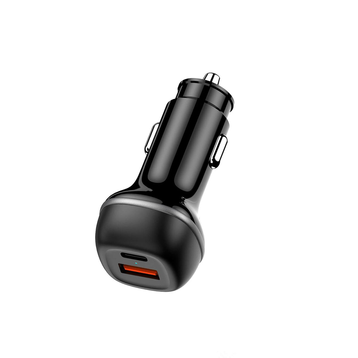 Schnellladegerät für Auto – Dual USB-C & USB-A