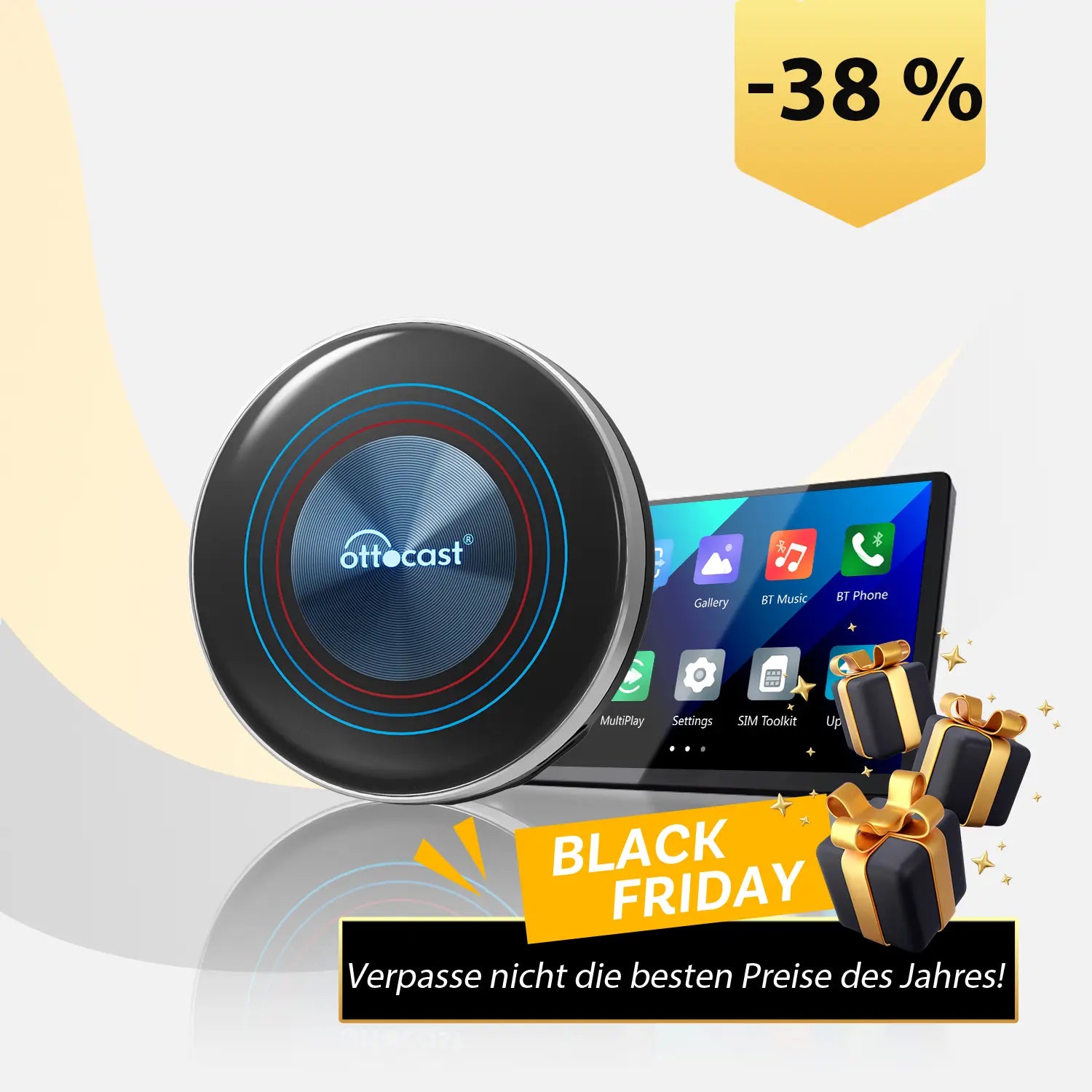 Ottocast® i3 BMW CarPlay AI Box