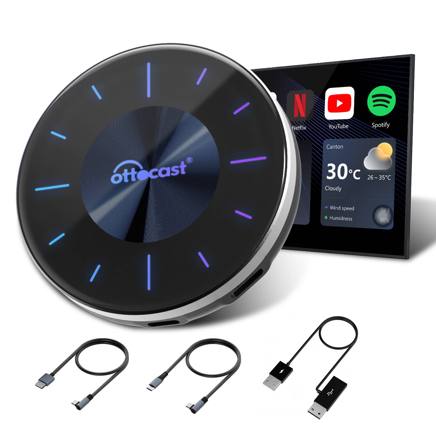 Ottocast® P3 CarPlay AI Box - Ottocast Germany