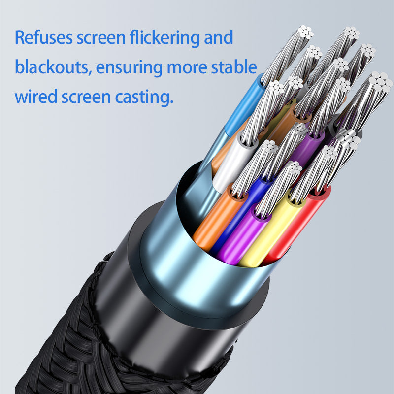 USB-C-zu-HDMI-Kabel für die iPhone-15-Serie usw.