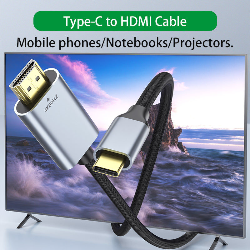 USB-C-zu-HDMI-Kabel für die iPhone-15-Serie usw.