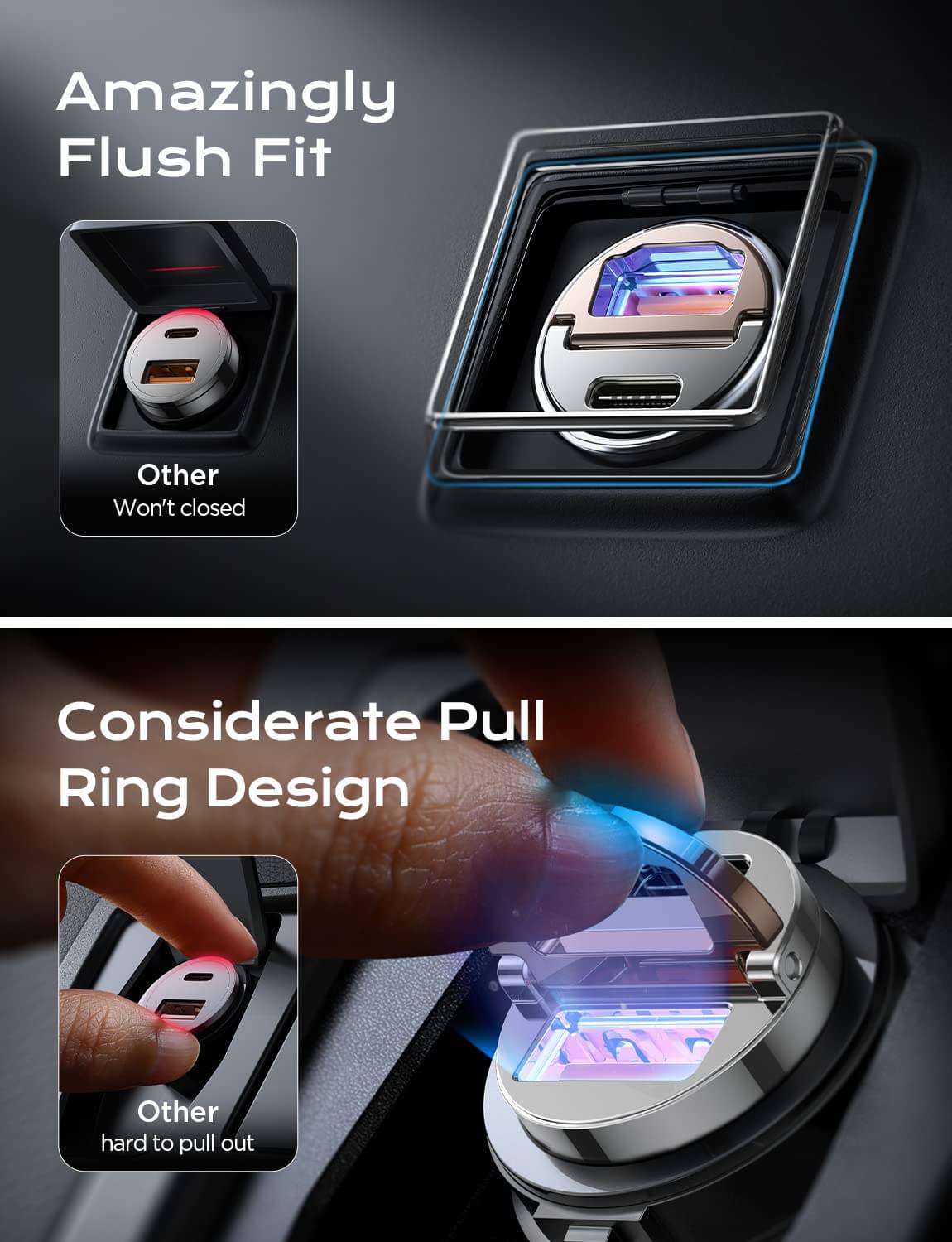 Chargeur rapide pour voiture