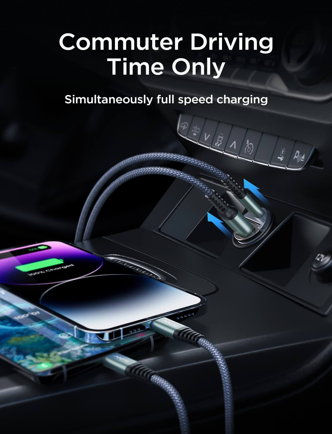 Chargeur rapide pour voiture