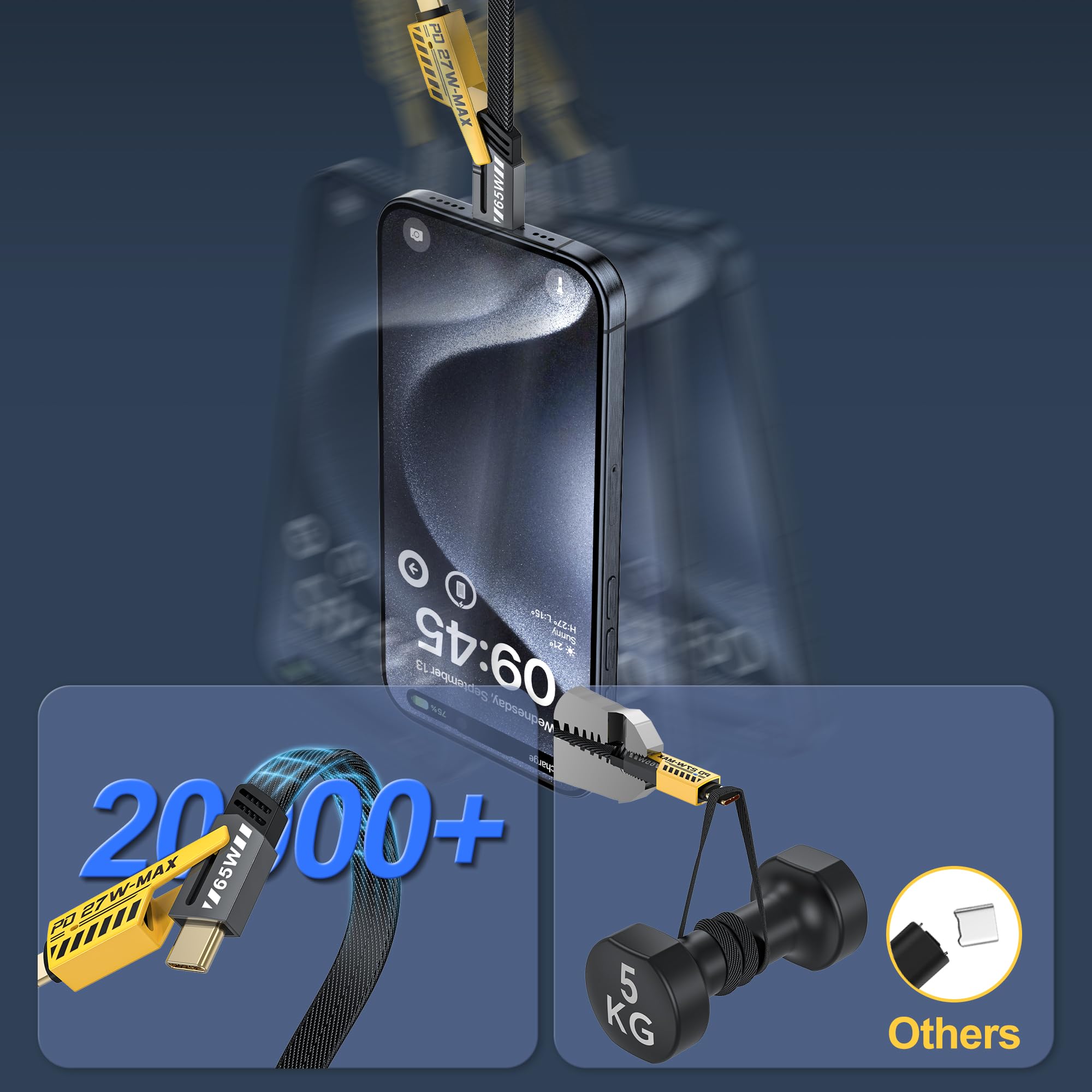 4-in-1 Universal-Schnellladekabel