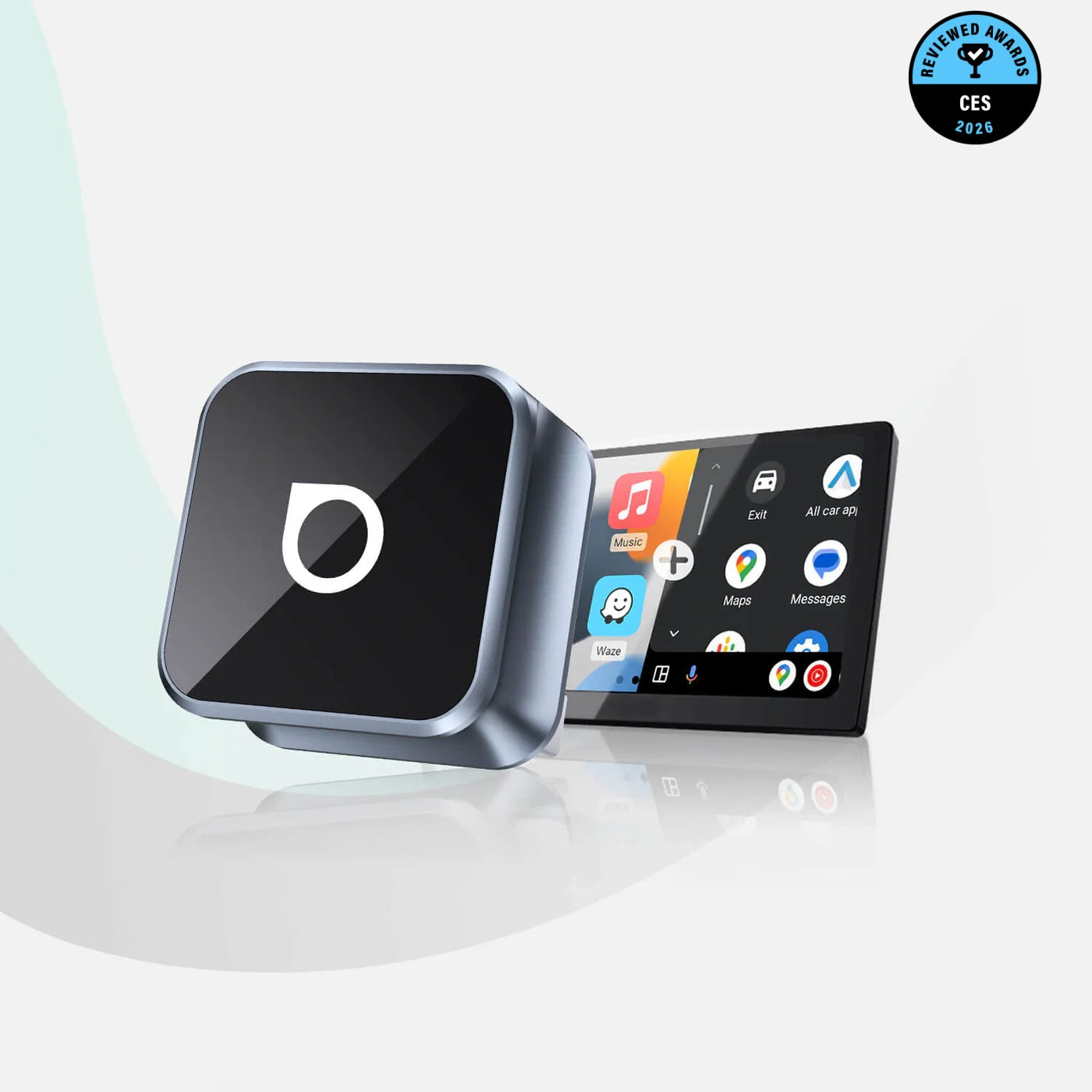 Ottocast® Mini Cube 3.0 Ultra Wireless CarPlay and Android Auto Adapter