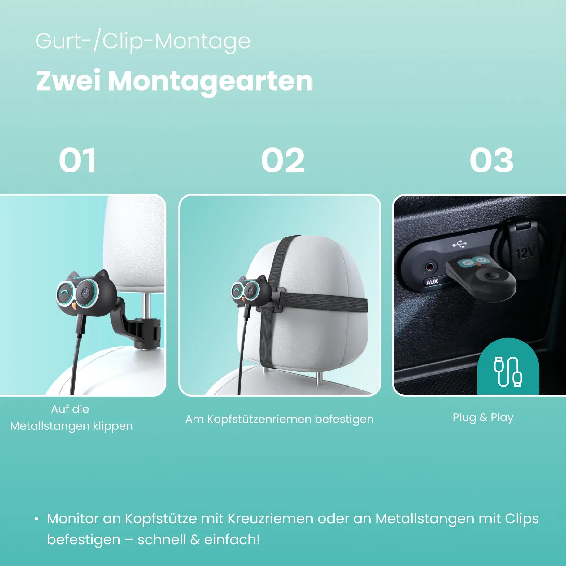 ⏳ 12-hour flash sale! Don't miss out! 💥OTTOCAST® Cabin Care Owl Monitoring Wireless CarPlay Adapter