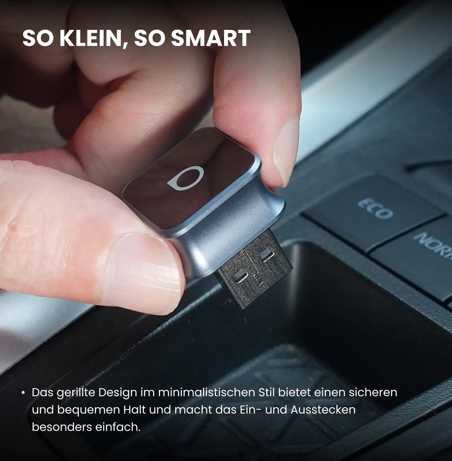 Ottocast® Mini Cube 3.0 Wireless CarPlay und Android Auto Adapter