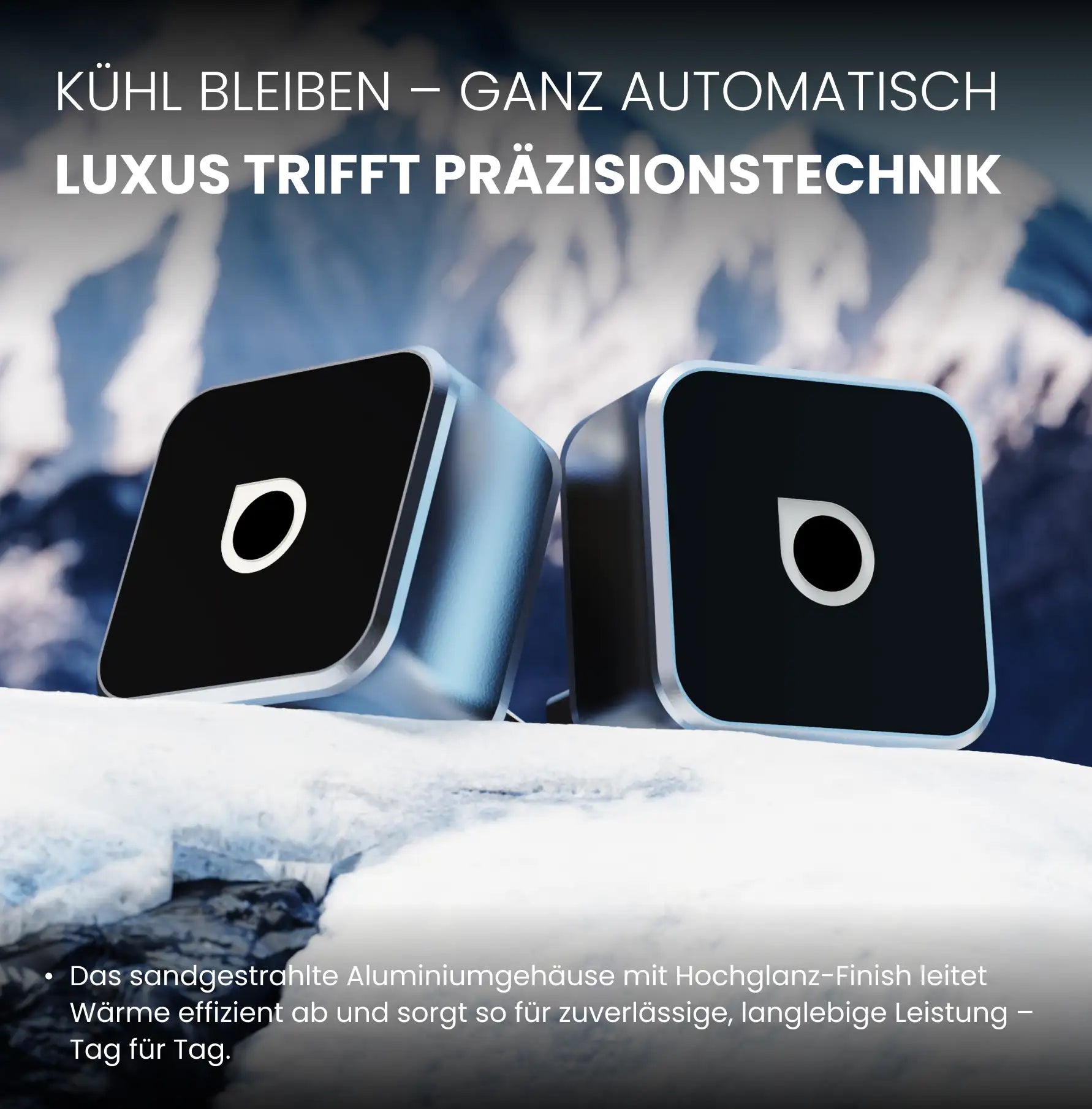 Ottocast® Mini Cube 3.0 Wireless CarPlay und Android Auto Adapter