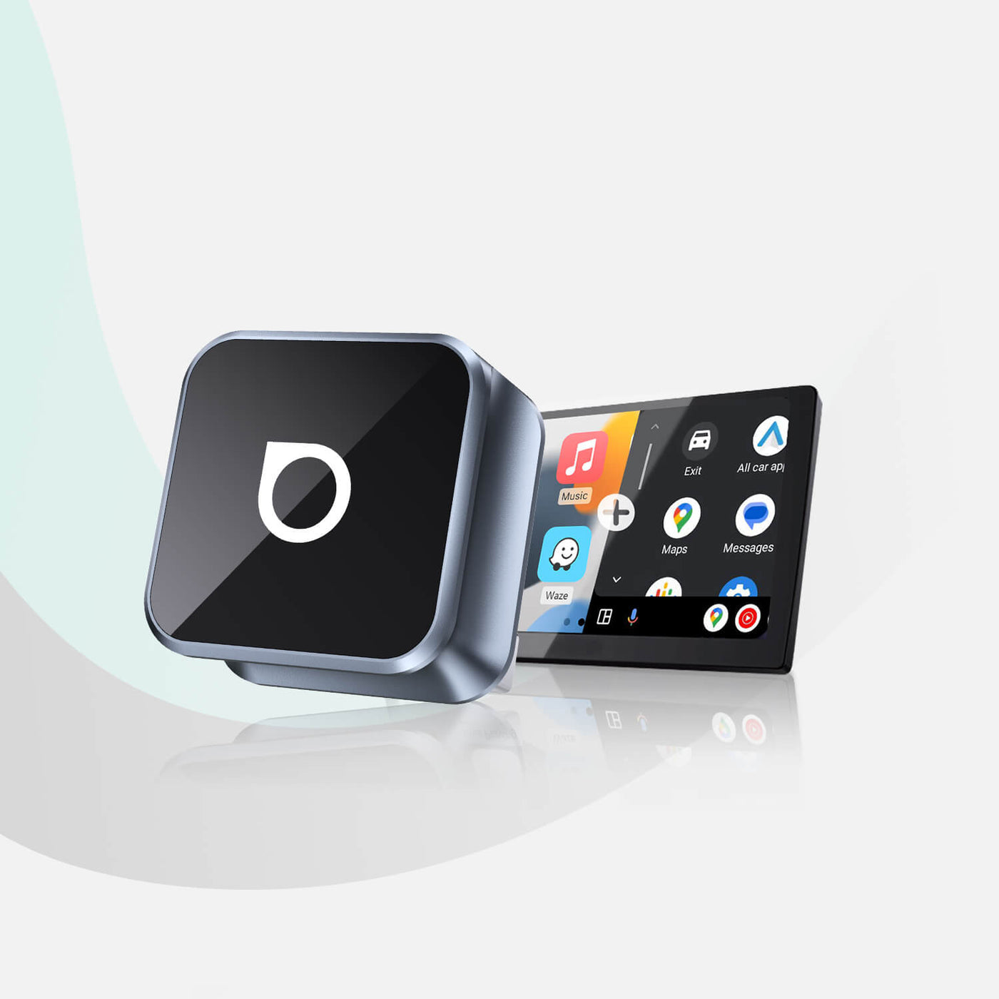 Ottocast® Mini Cube 3.0 Ultra Wireless CarPlay and Android Auto Adapter