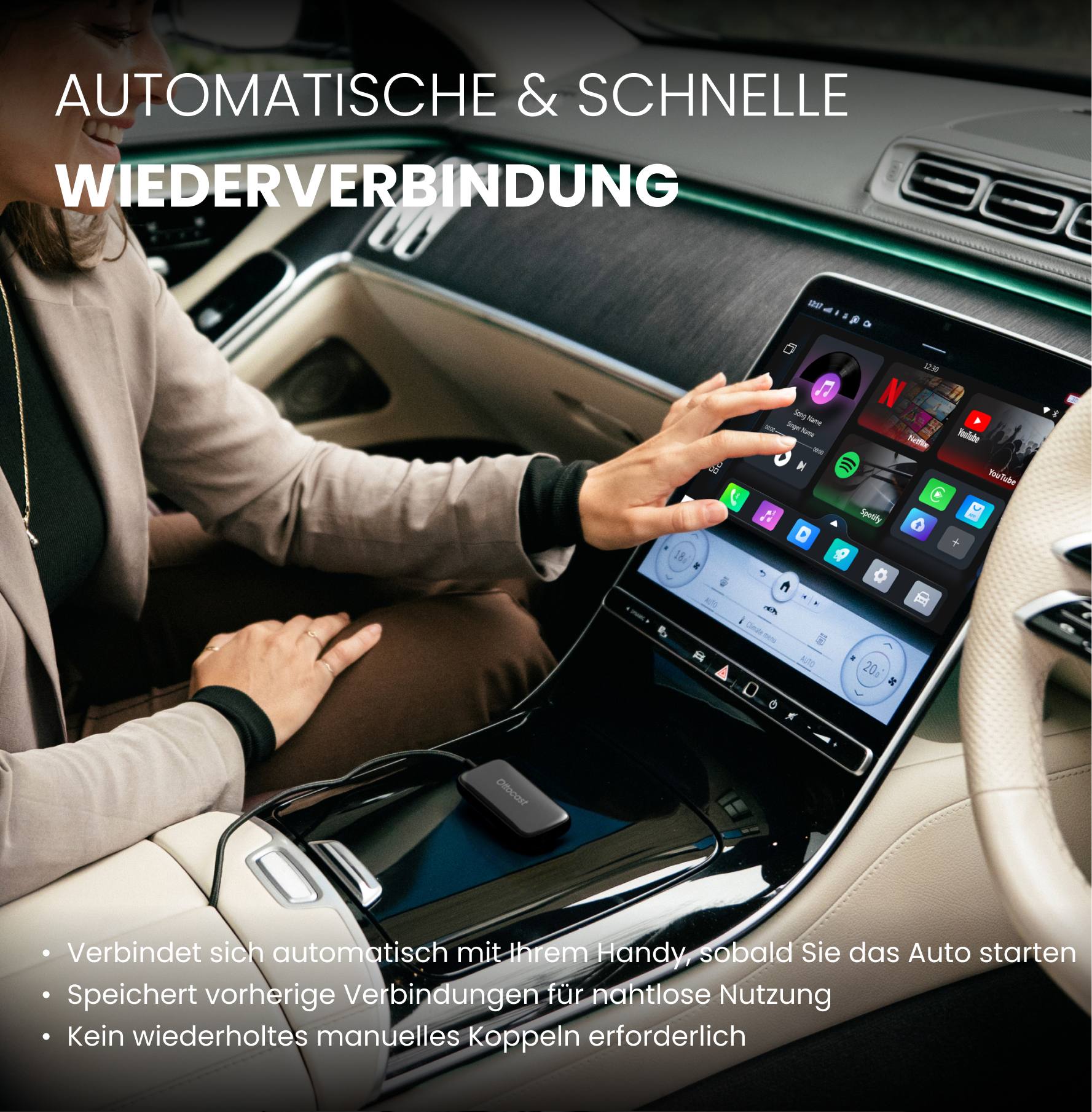 ⏳ Offre flash de 12 heures ! À ne pas manquer ! 💥 Adaptateur tout-en-un sans fil Play2Video Ultra CarPlay/Android Auto