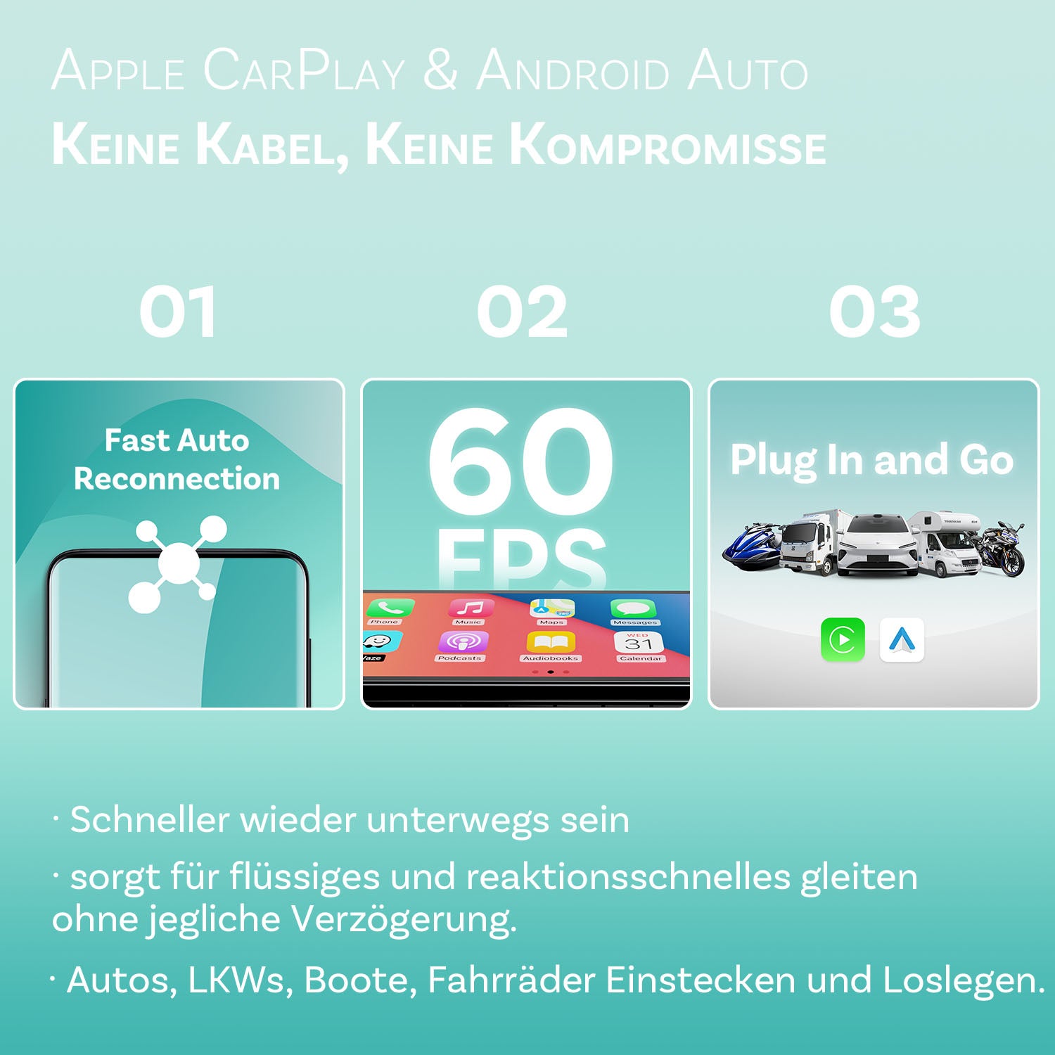Tragbarer Auto-Bildschirm ScreenFlow