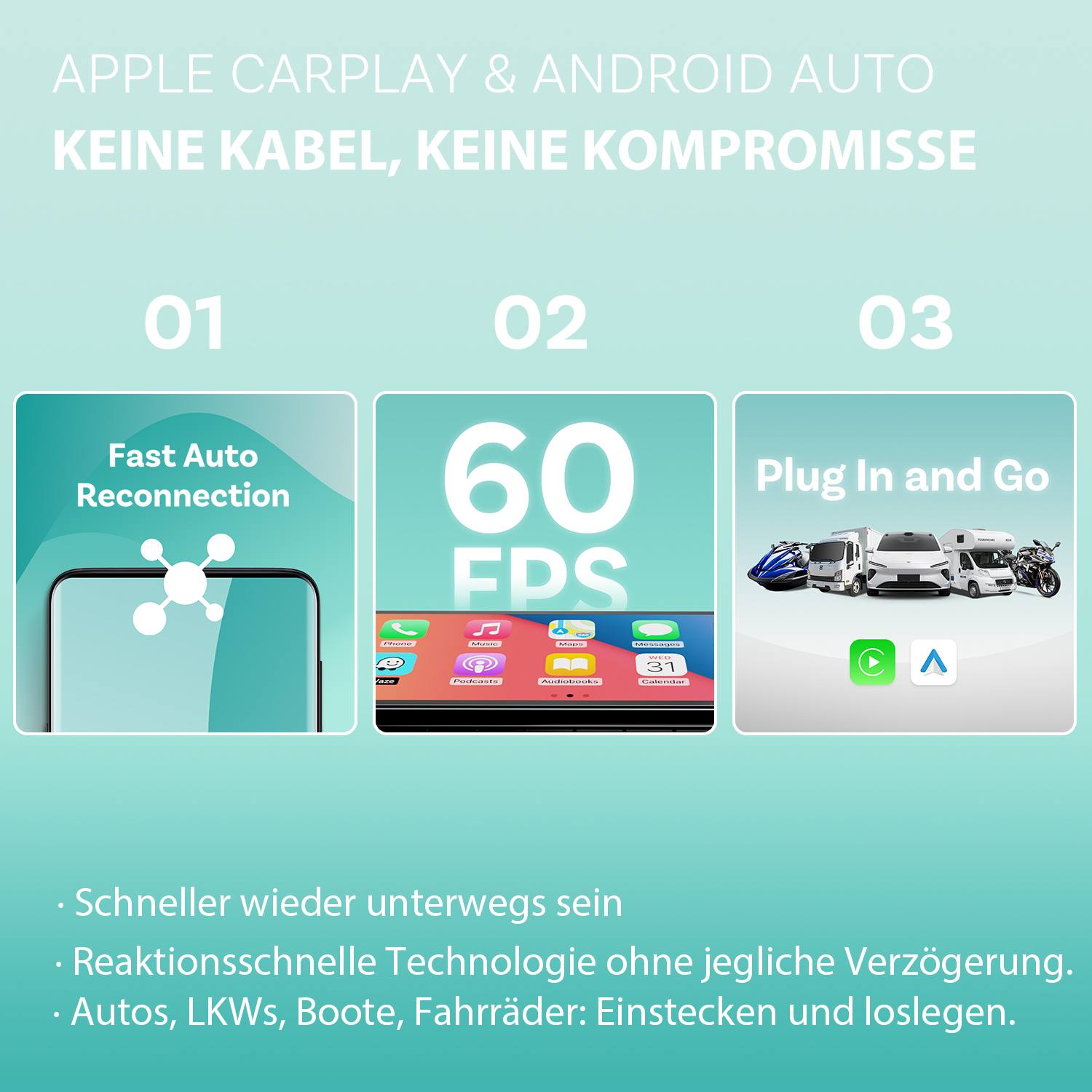 Tragbarer Auto-Bildschirm ScreenFlow
