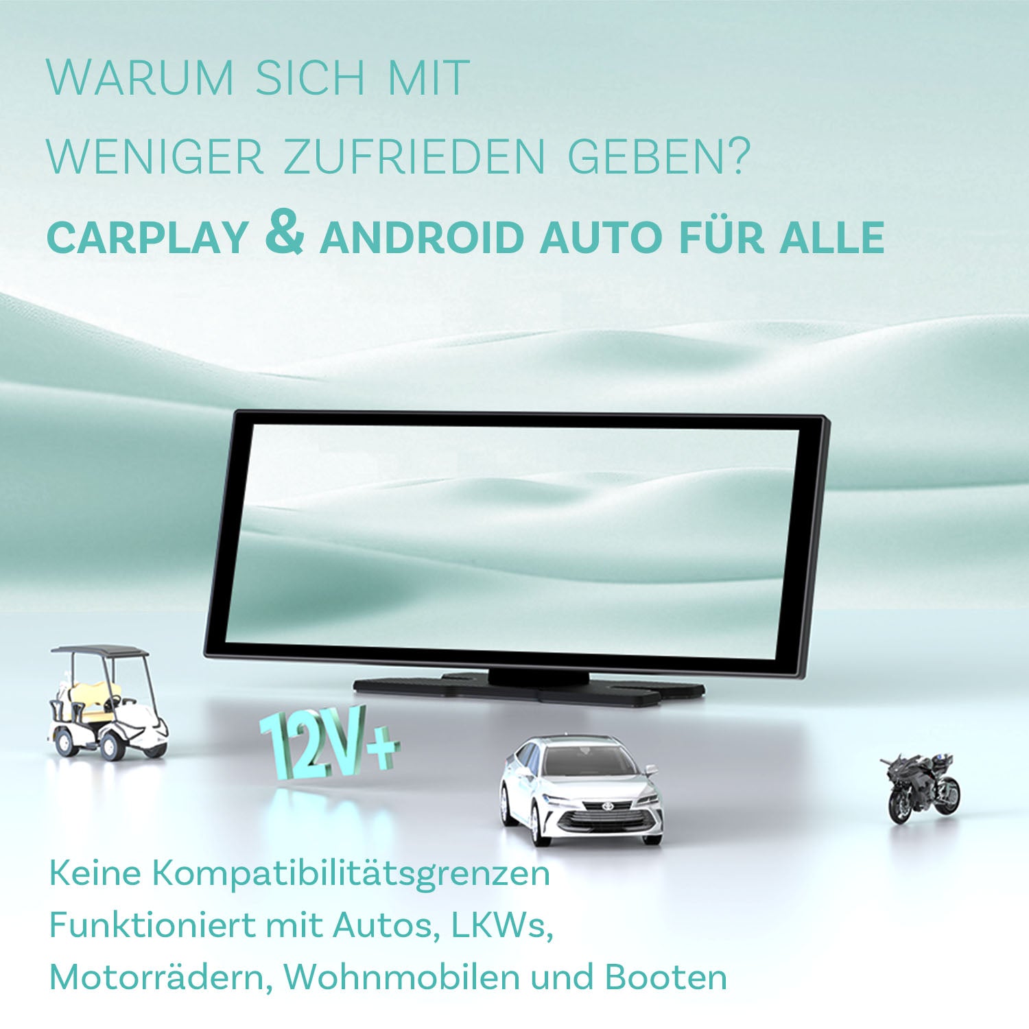 Tragbarer Auto-Bildschirm ScreenFlow