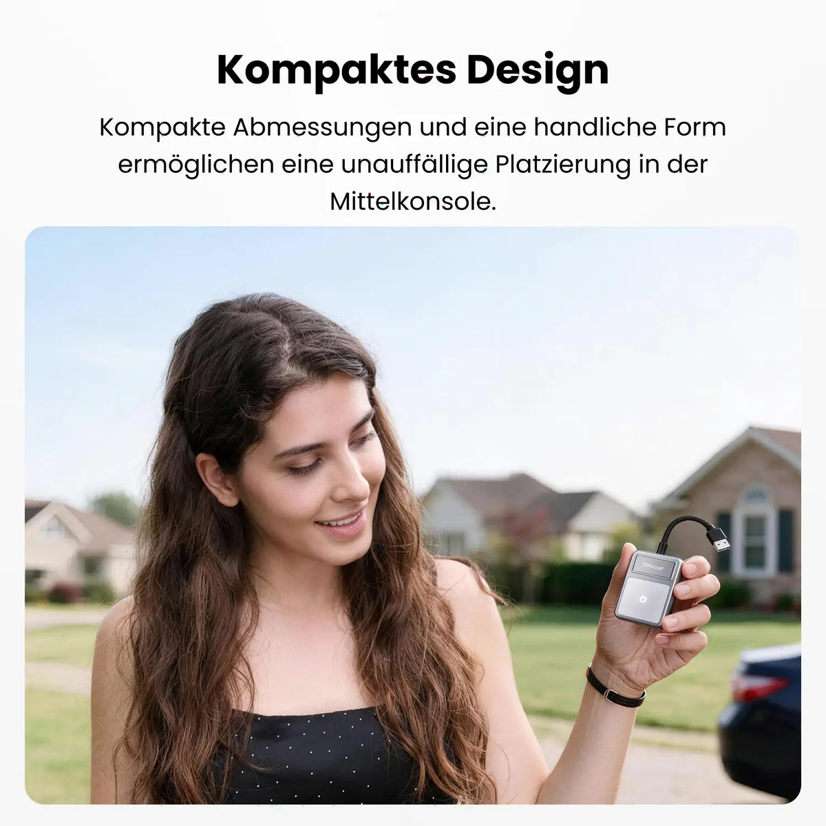 Ottocast® U2Air Edge Wireless CarPlay und Android Auto Adapter