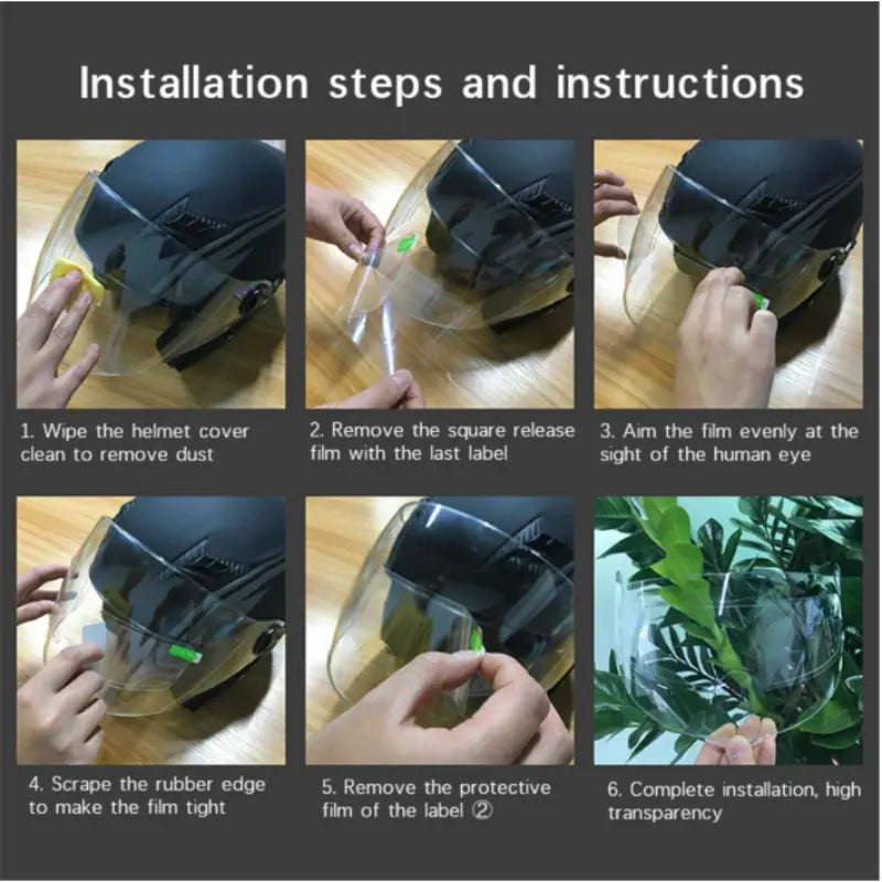 Motorcycle Helmet Waterproof Lens Film - Ottocast Germany