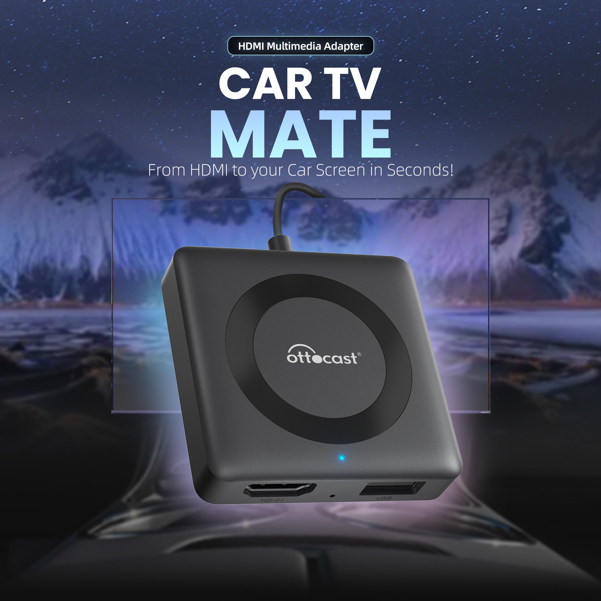 Ottocast® Car TV Mate-Ⅲ Pro