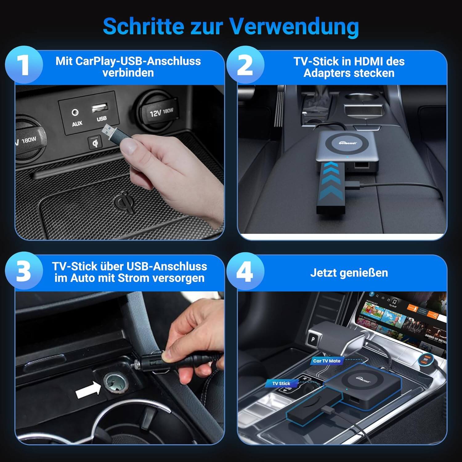 Ottocast® Car TV Mate Max - Ottocast Germany