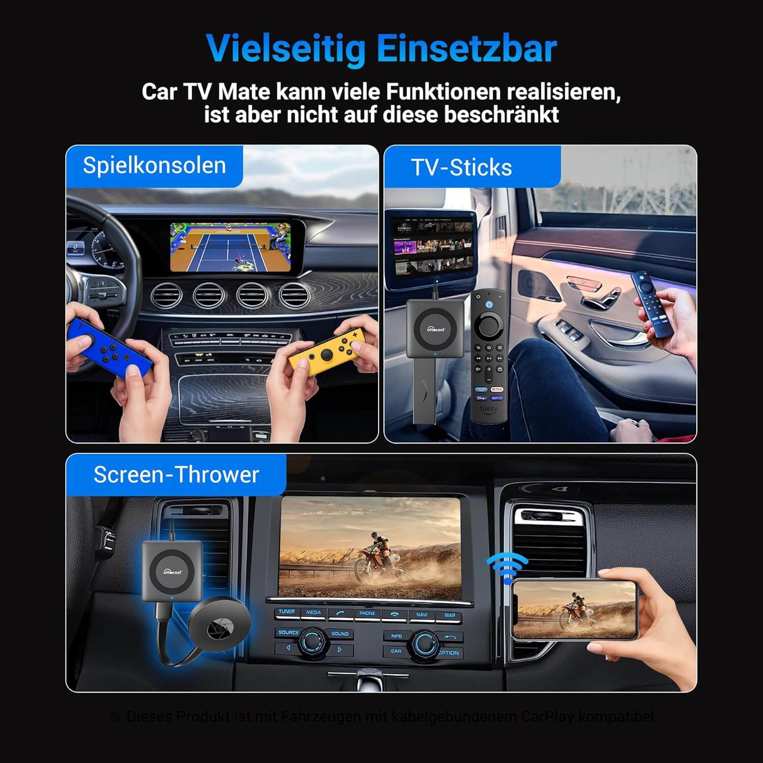 Ottocast® Car TV Mate Max - Ottocast Germany