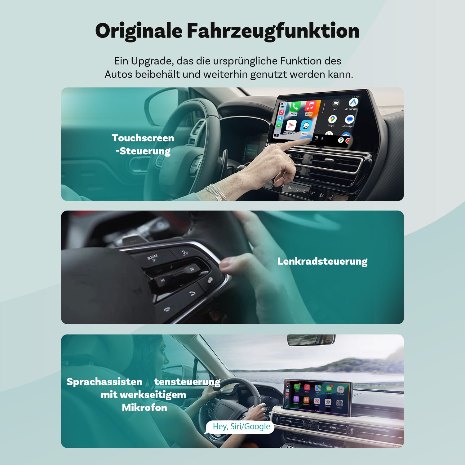 Ottocast®2025 Mini Wireless CarPlay/Android Auto Adapter - Ottocast Germany