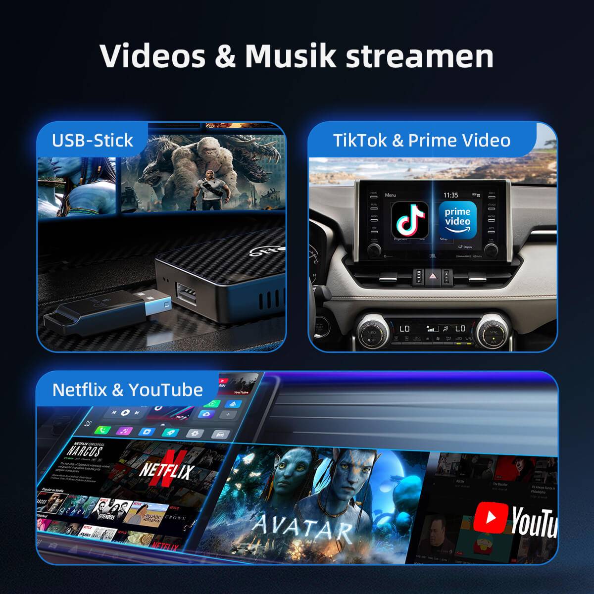 OTTOCAST ™ Play2Video Pro - Ottocast Germany