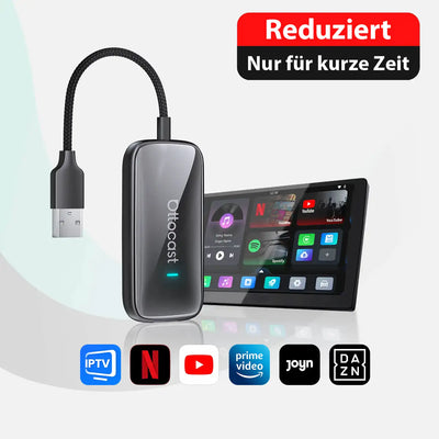 Ottocast® Play2Video Ultra All-in-1-Adapter mit App Hub