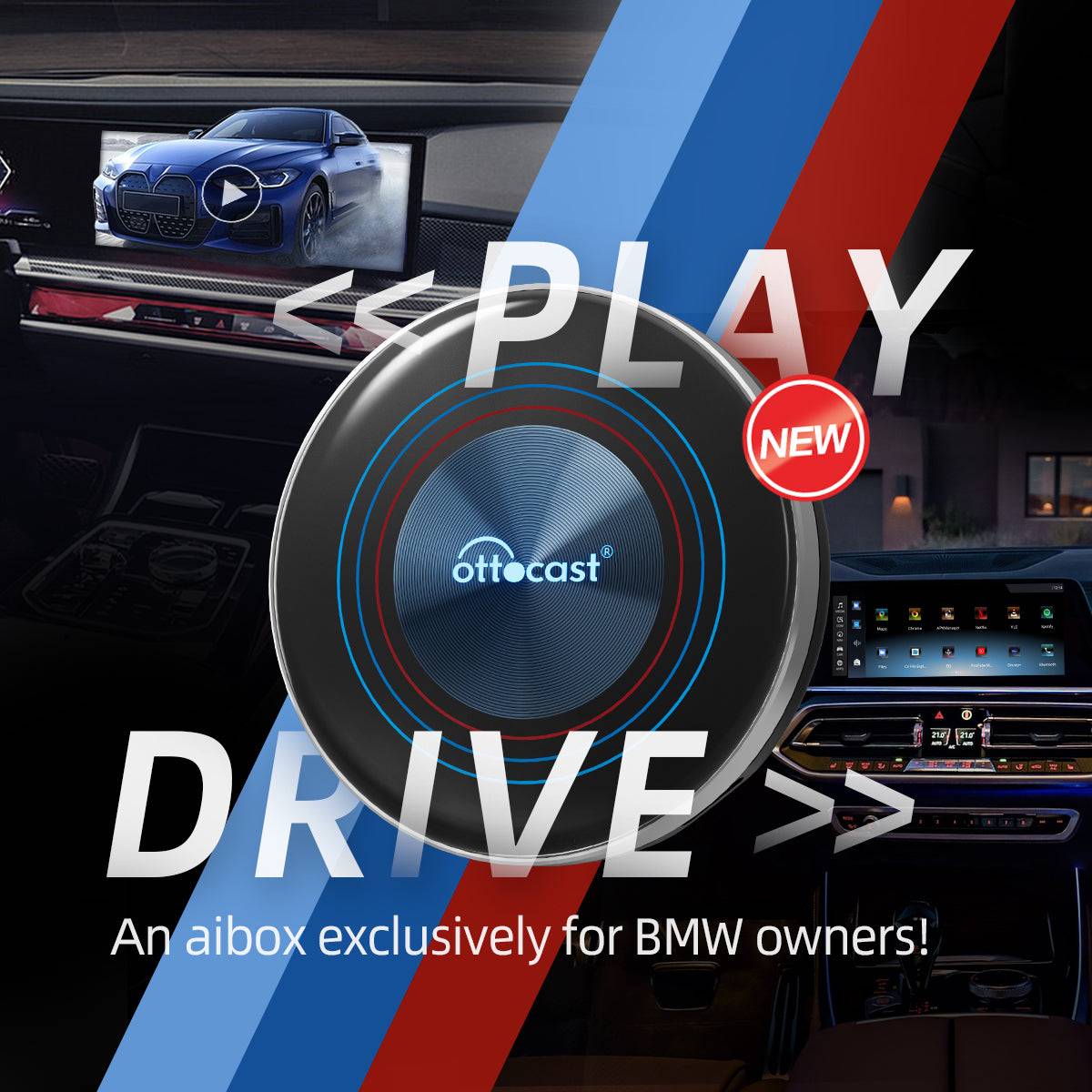 【新品同様】Ottocast i3 BMW専用Car AI Box 上位モデル 3_eb961020-9c90-4025-ba5b-