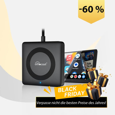 Car Tv Mate Max IV Universal - Kabelloses CarPlay & Android Auto mit HDMI-Multimedia