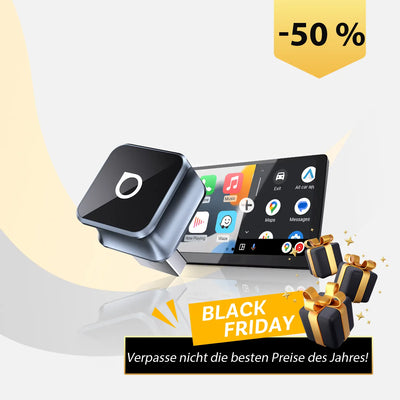 Ottocast® Mini Cube 3.0 Wireless CarPlay Und Android Auto Adapter