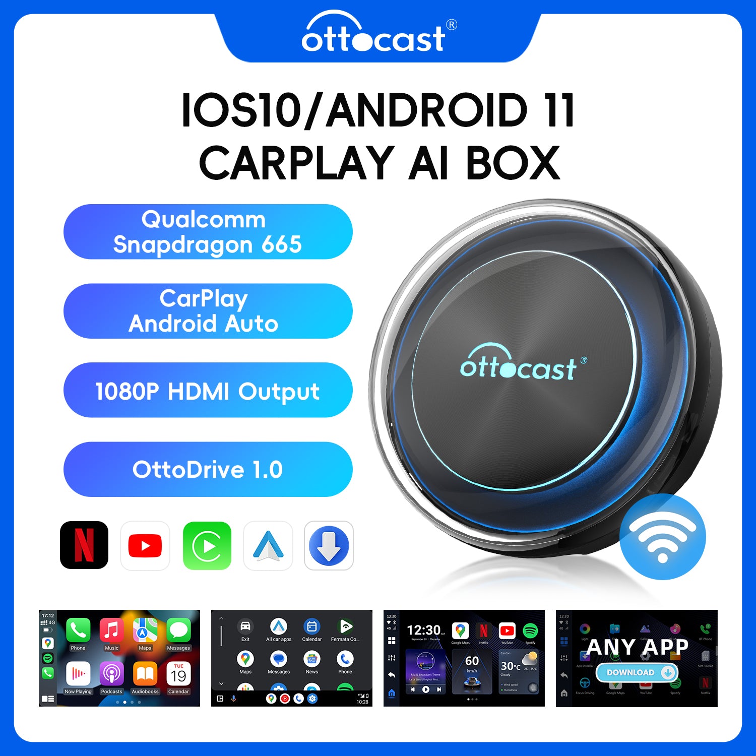 PICASOU 2 CarPlay AI Box