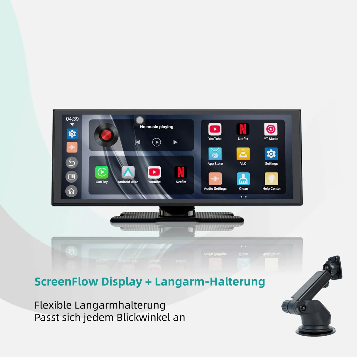 Affichage sans fil CarPlay et Android Auto d'Ottocast® Screen Flow
