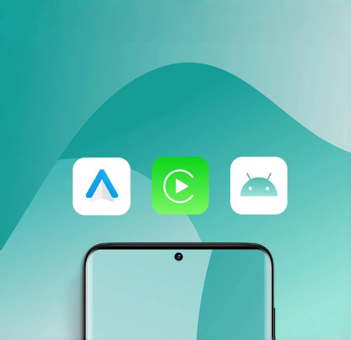 <h3>Kabelloses CarPlay und Android Auto</h3>