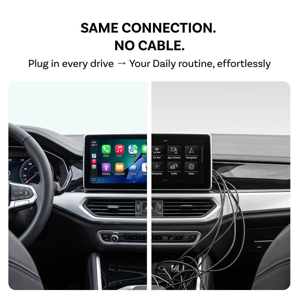 Ottocast® U2Air Edge Wireless CarPlay und Android Auto Adapter