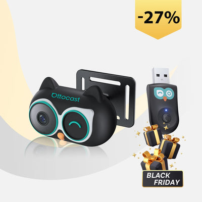 OTTOCAST® Cabin Care Owl Monitoring Wireless CarPlay Adapter