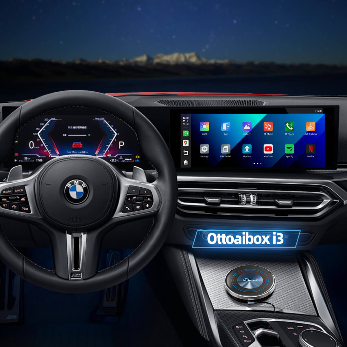 Ottocast® i3 AI Box For BMW