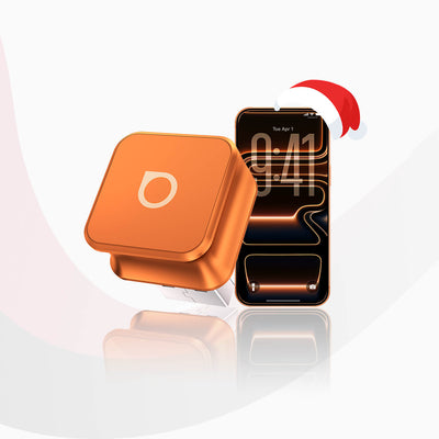 Ottocast® Mini Cube 3.0 Adapter – Cosmic Orange Sonderedition