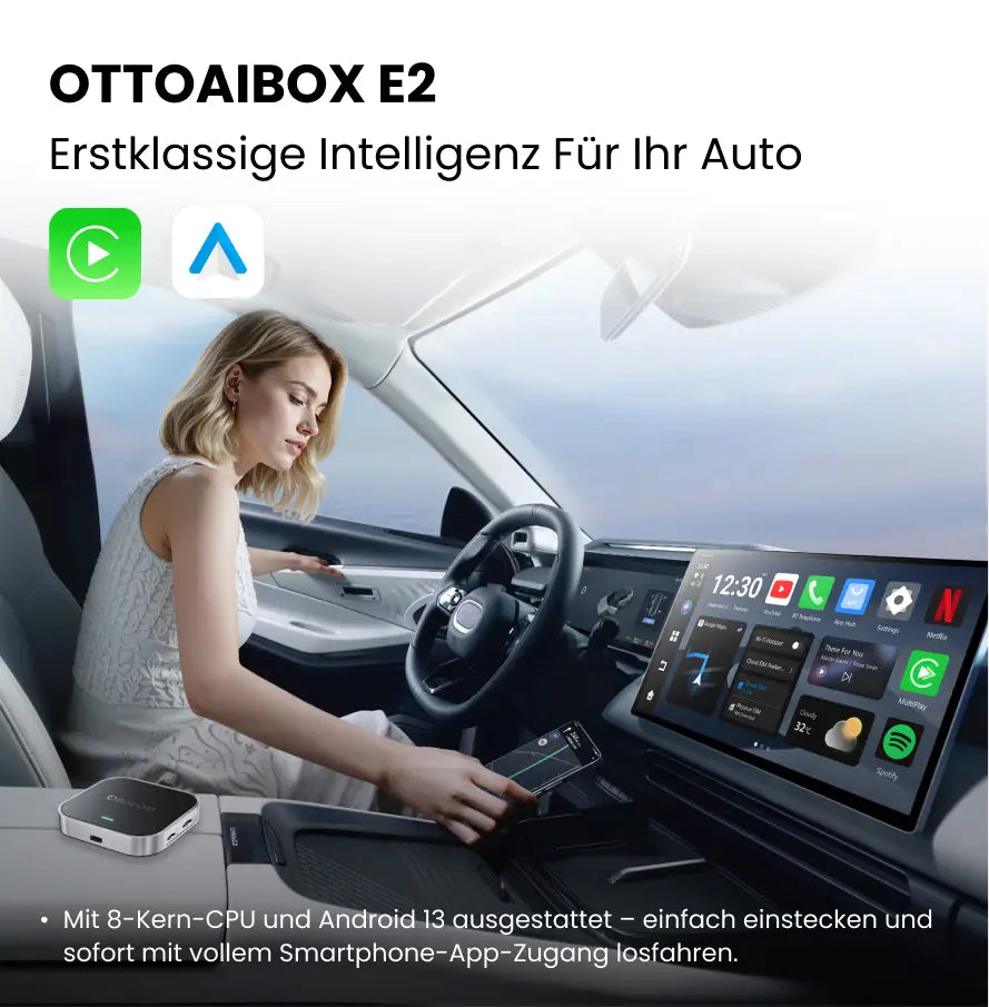 OttoAibox® E2 CarPlay AI Box