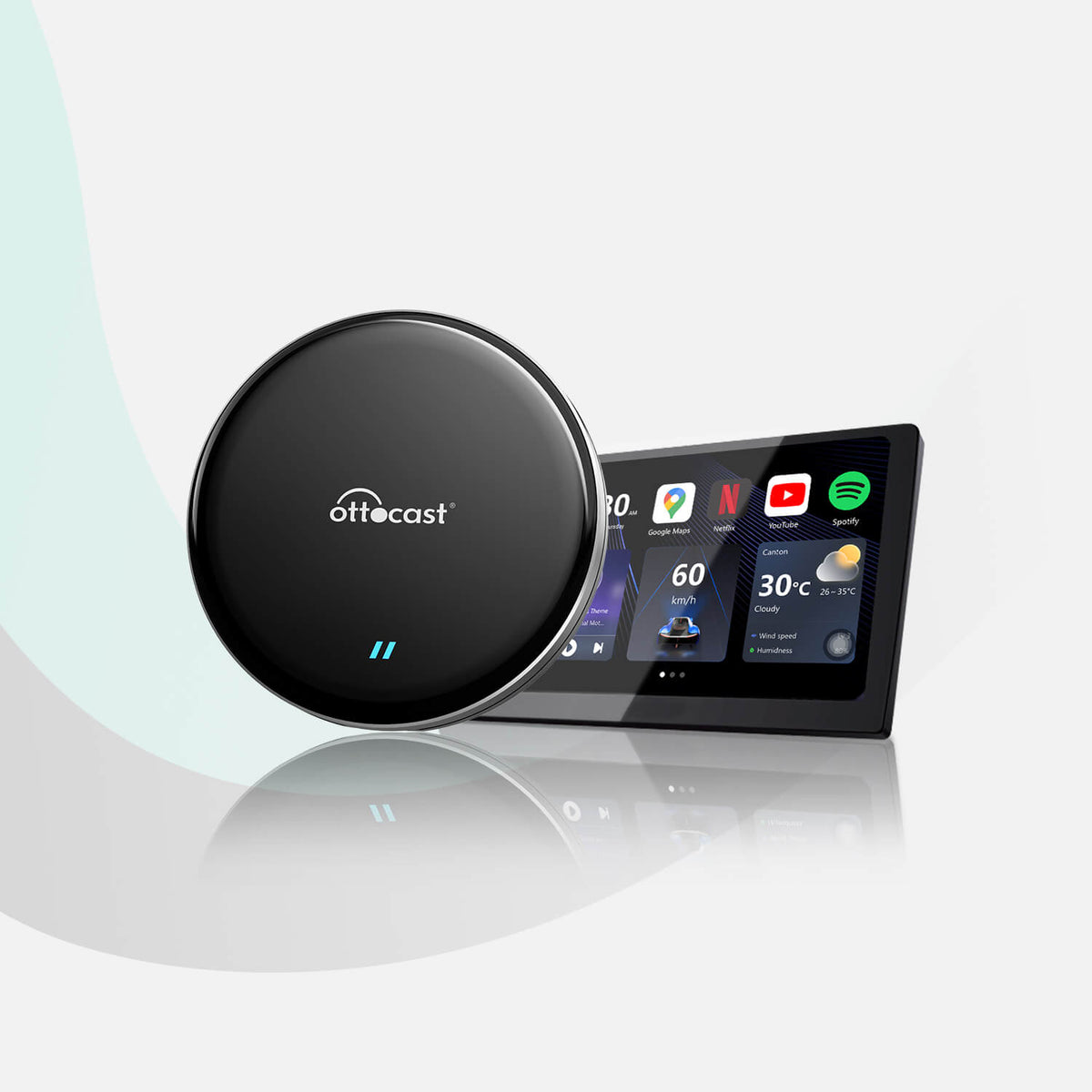 カーオーディオ ottocast P3 Lite OttoAibox P3 Lite CarPlay AI Box