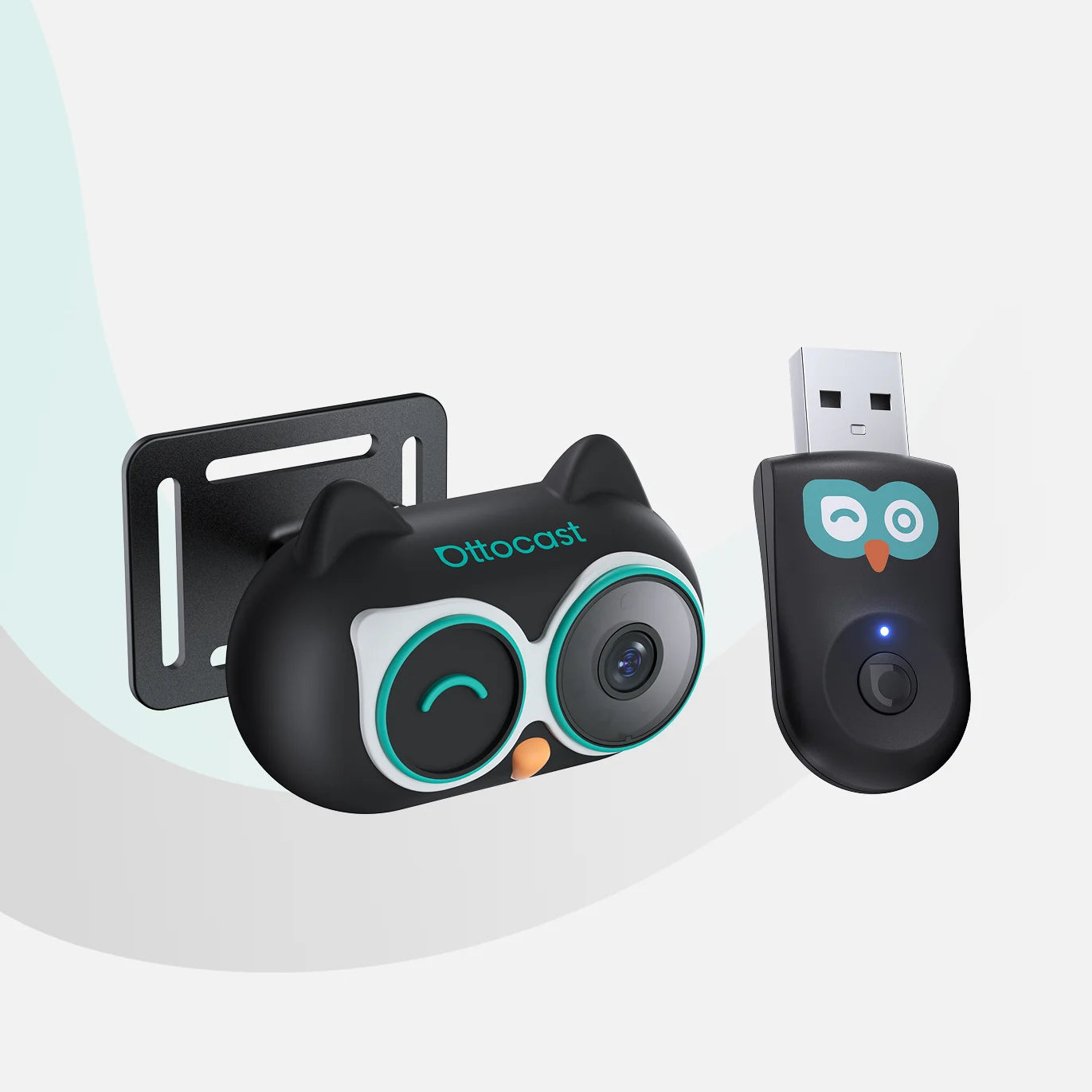 OTTOCAST® Cabin Care Owl Monitoring Wireless CarPlay Adapter
