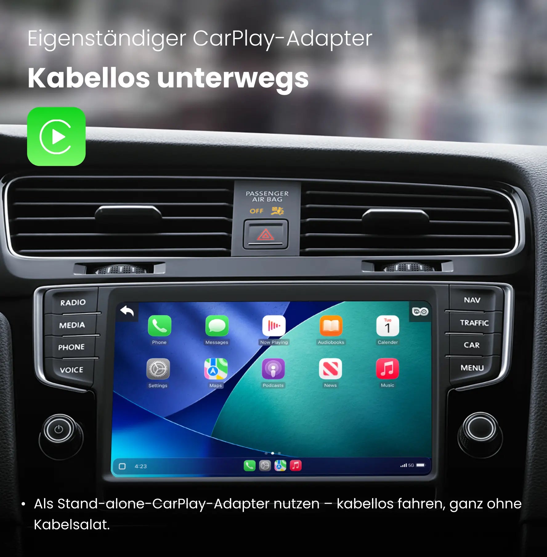 ⏳ 12-hour flash sale! Don't miss out! 💥OTTOCAST® Cabin Care Owl Monitoring Wireless CarPlay Adapter