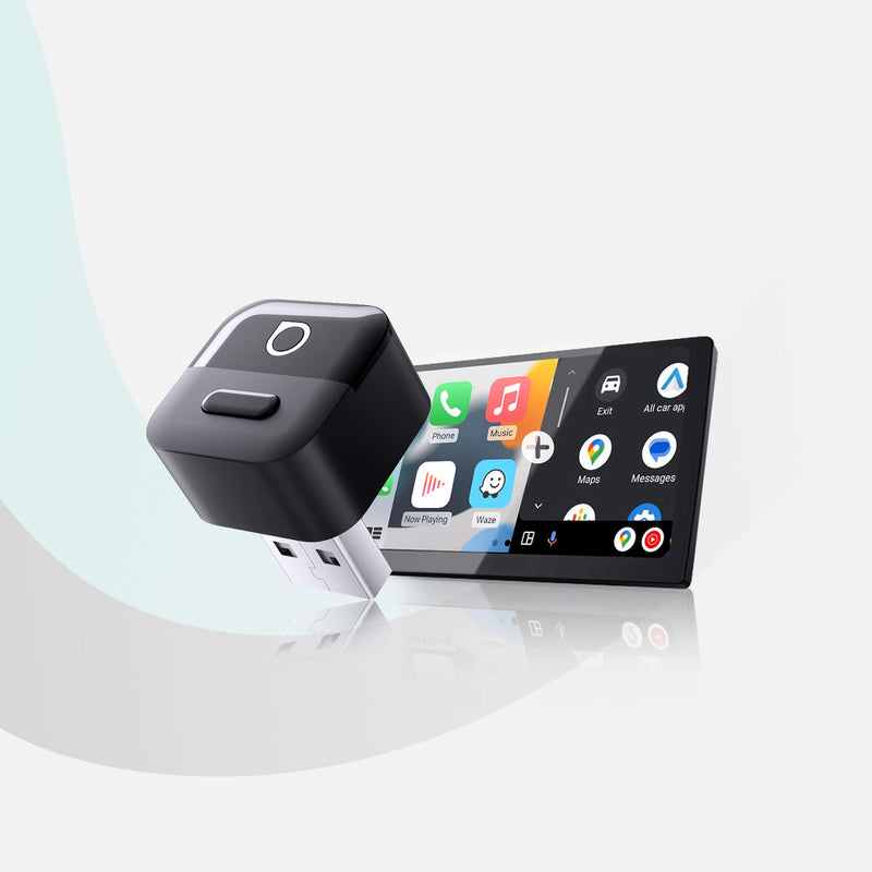 Ottocast® Mini Pico Wireless CarPlay and Android Auto Adapter