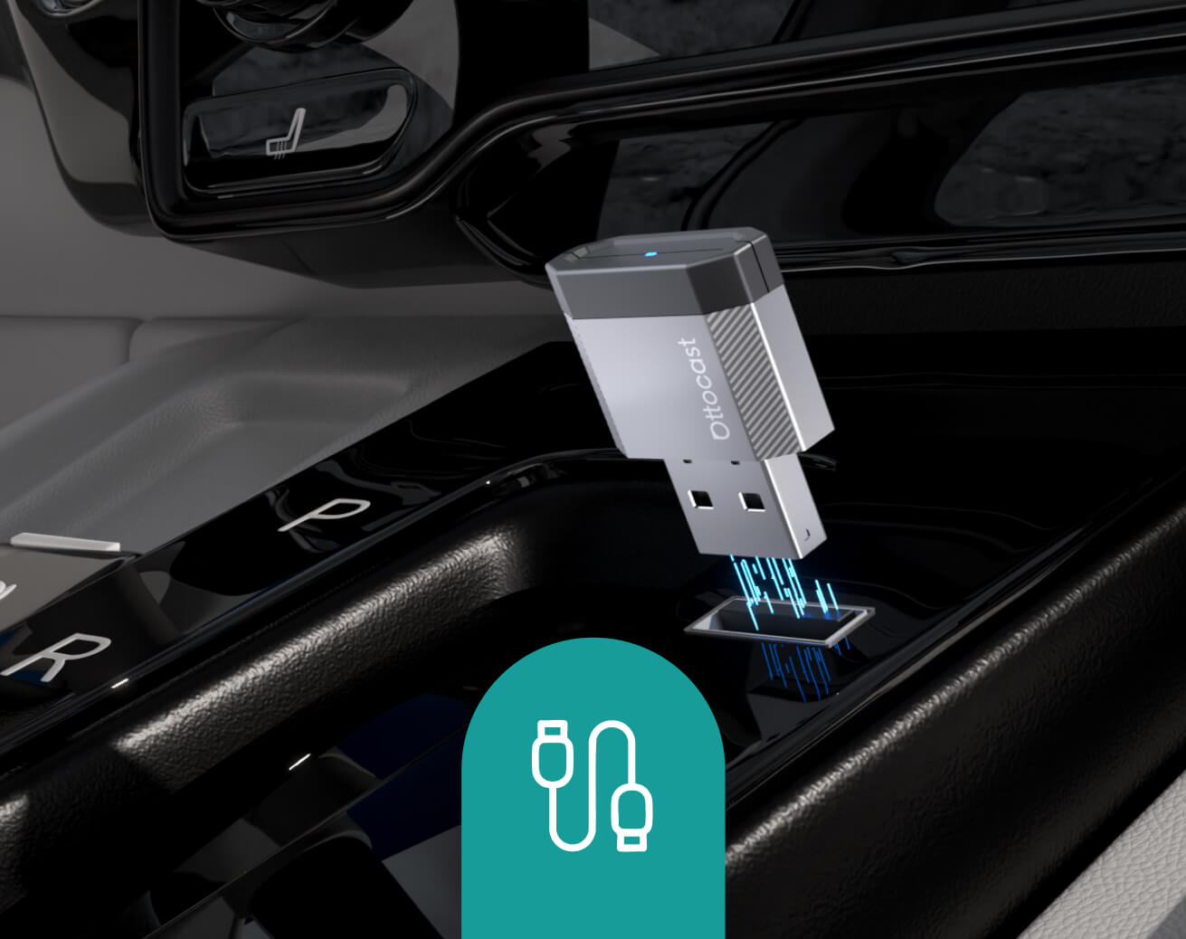 <h4> Branchez-le sur le port USB</h4>