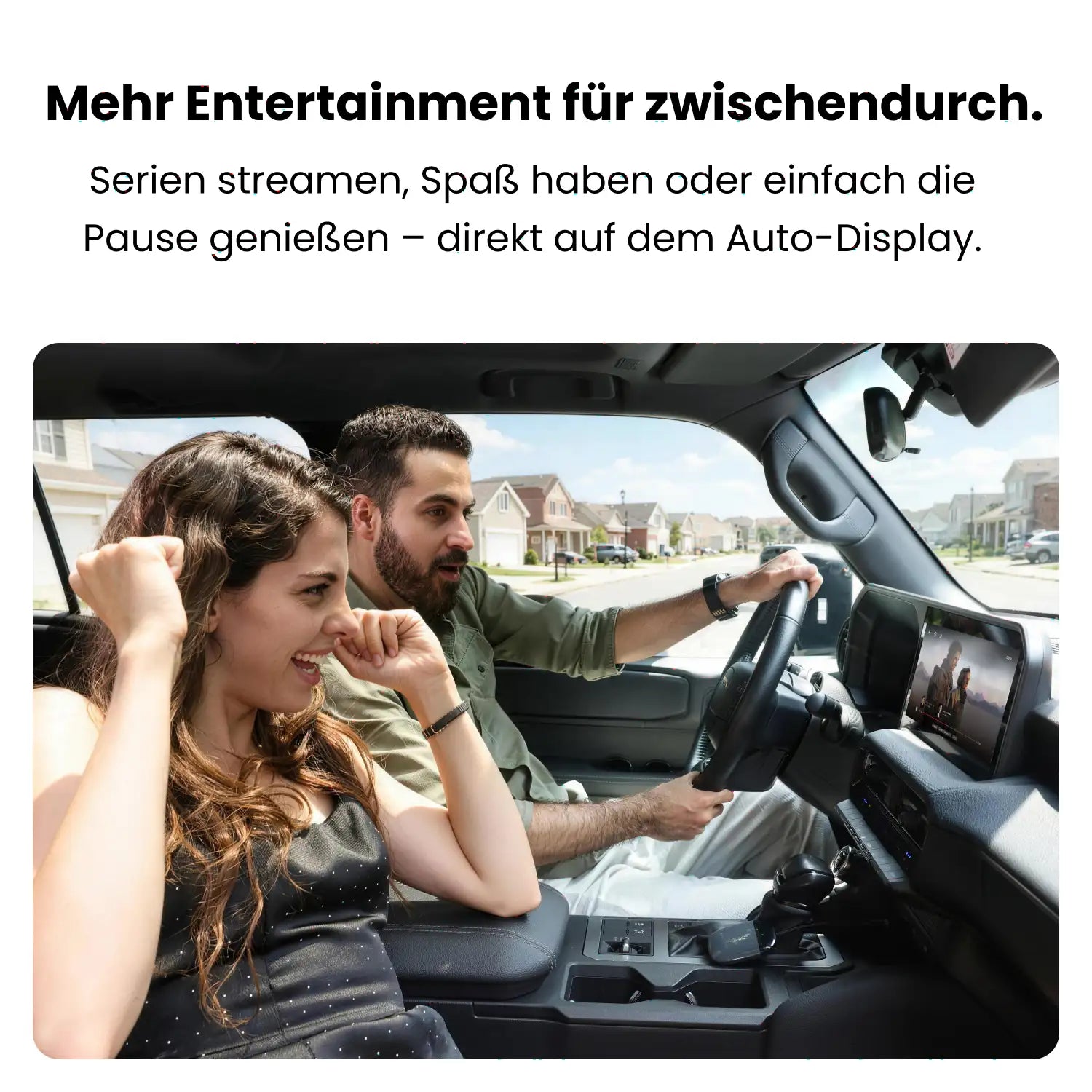 Ottocast® Play2Video X Wireless CarPlay/Android Auto All-in-1 Adapter